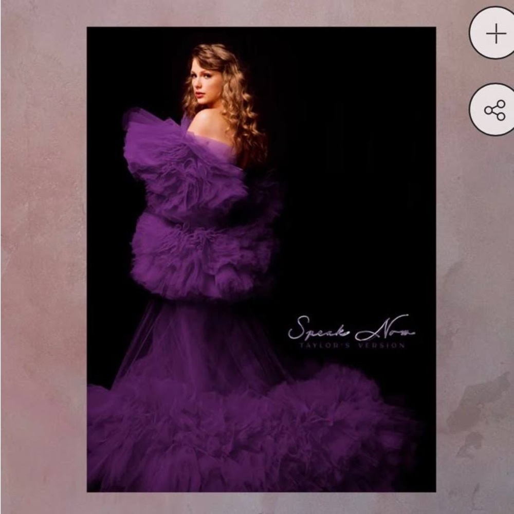 Taylor Swift Speak Now Poster (Taylor’s Version)